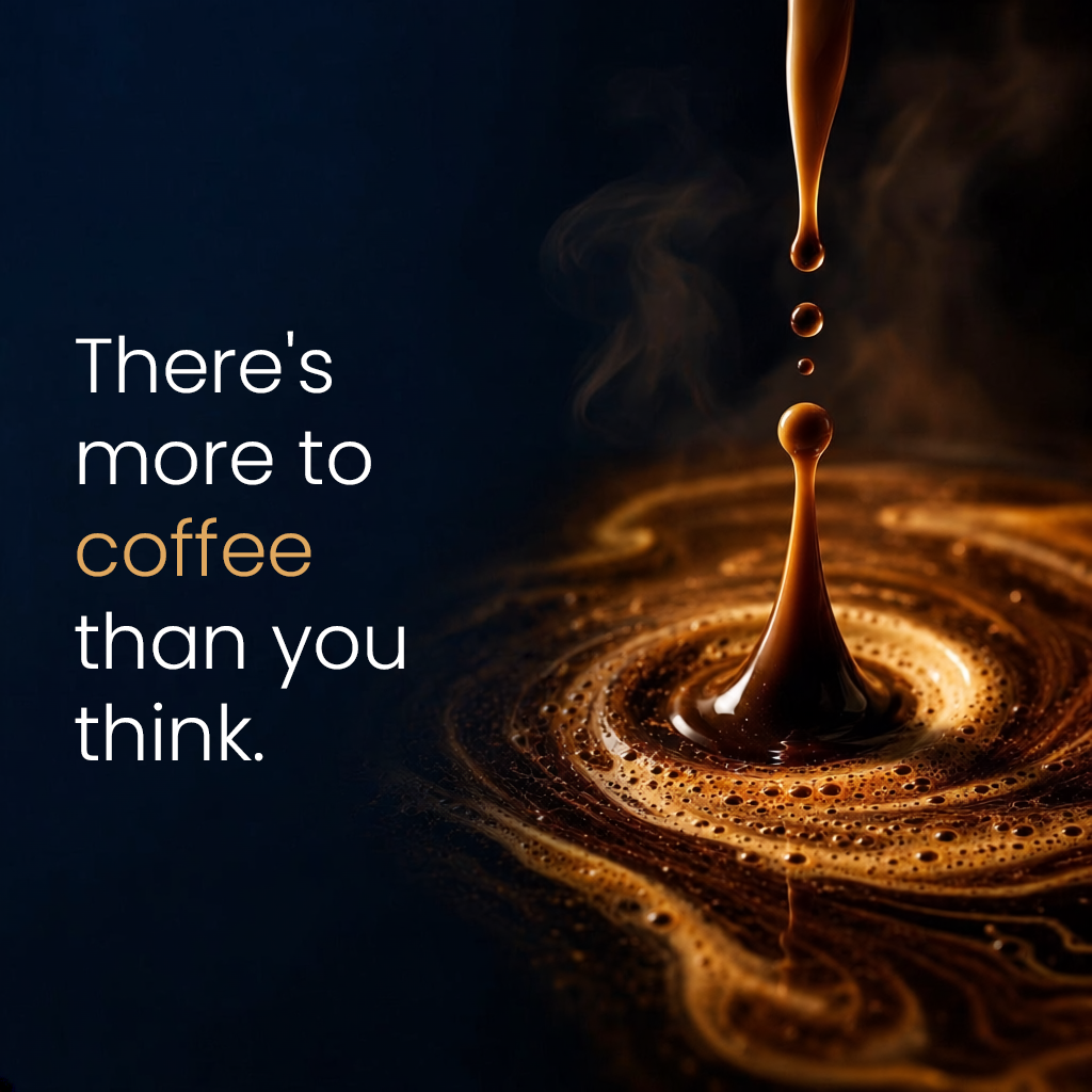 LivOn tagline: There's more to coffee than you think.